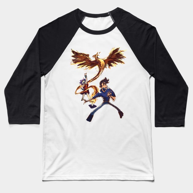 Liz y Lenno creatives Baseball T-Shirt by condepablo